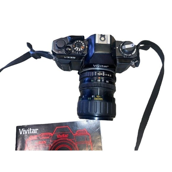Vivitar V335 Film Camera With Zoom with manual - Picture 6 of 7